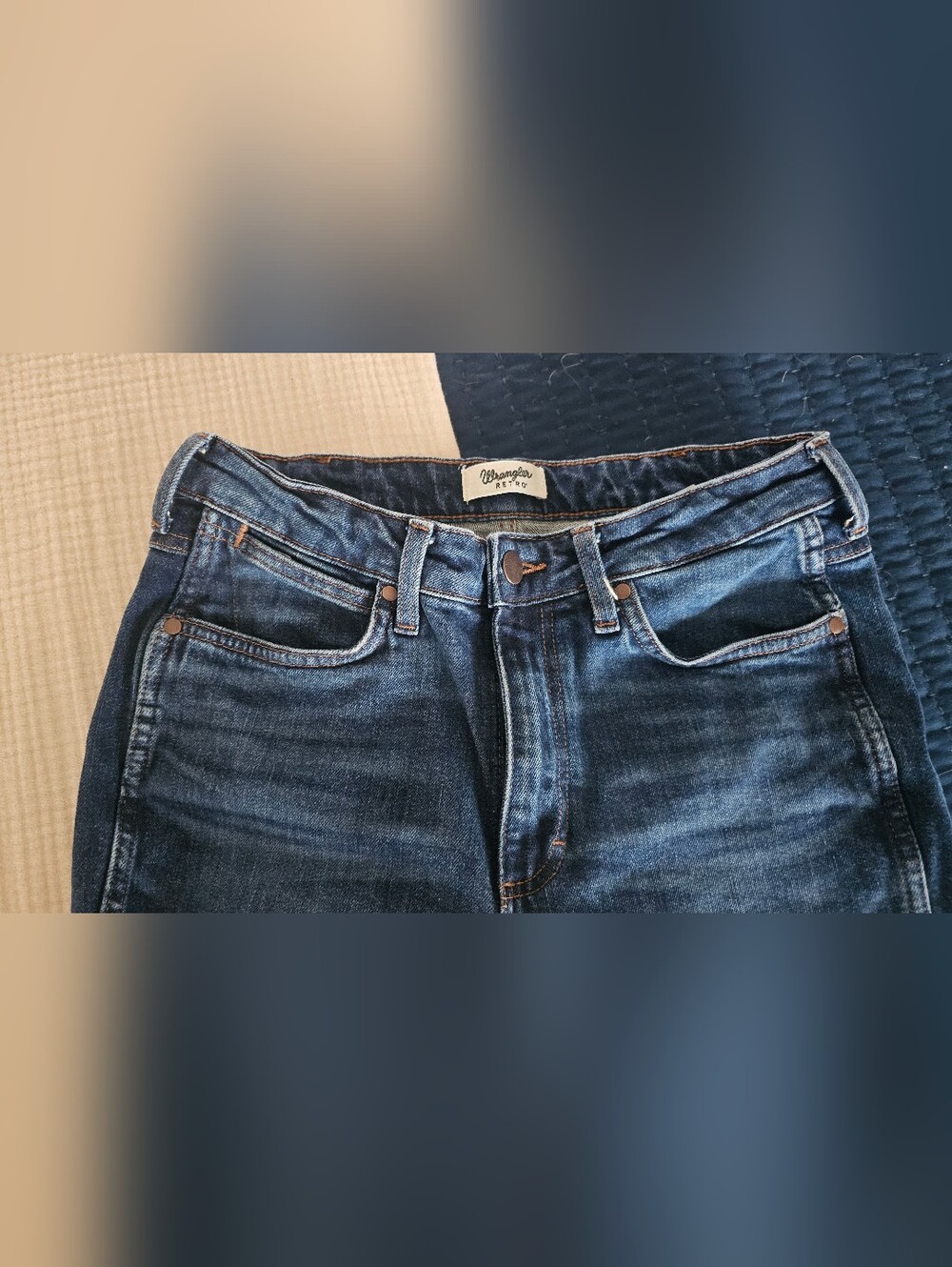 Wrangler Women's Indigo Retro High-ruse Bootcut Jeans